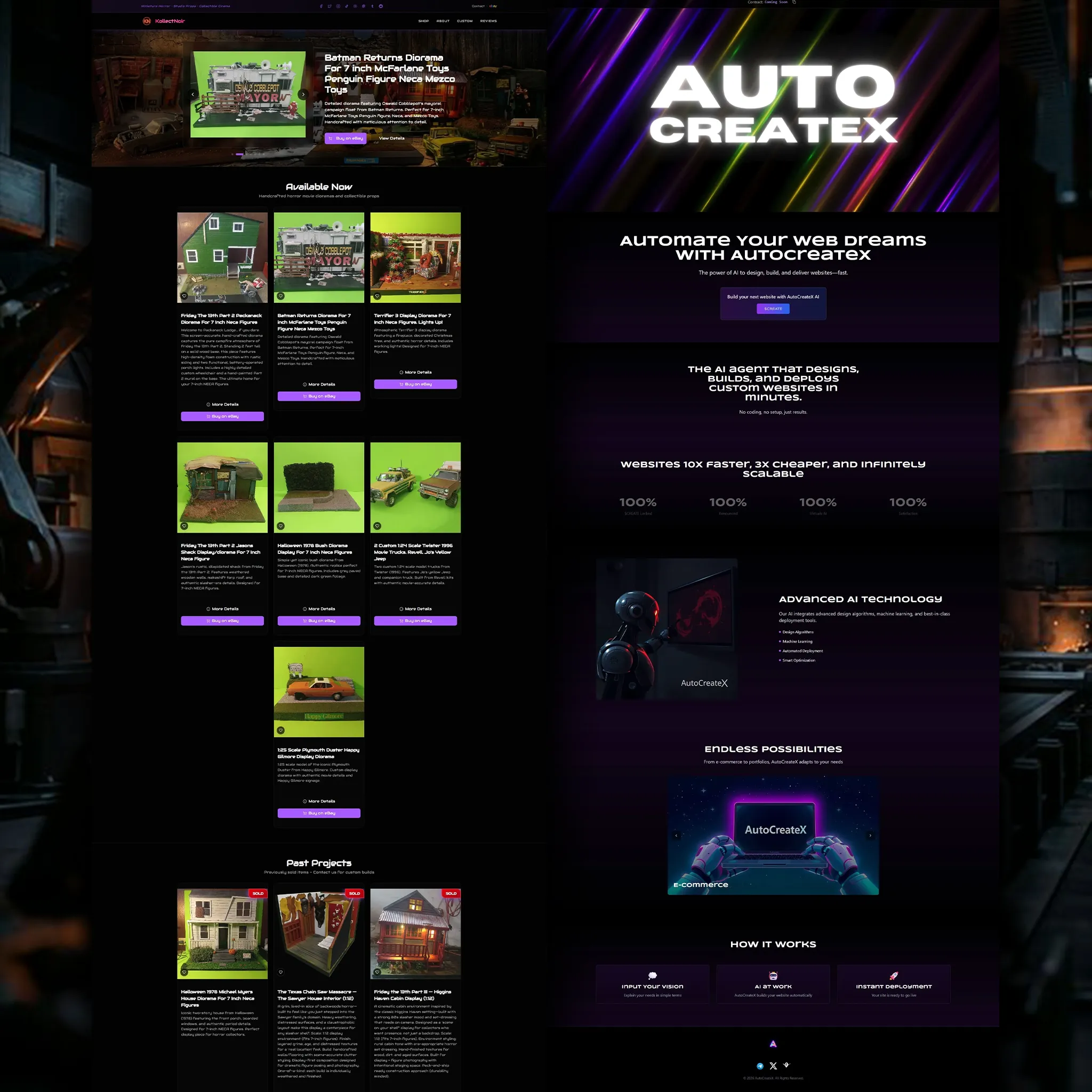 Business website design