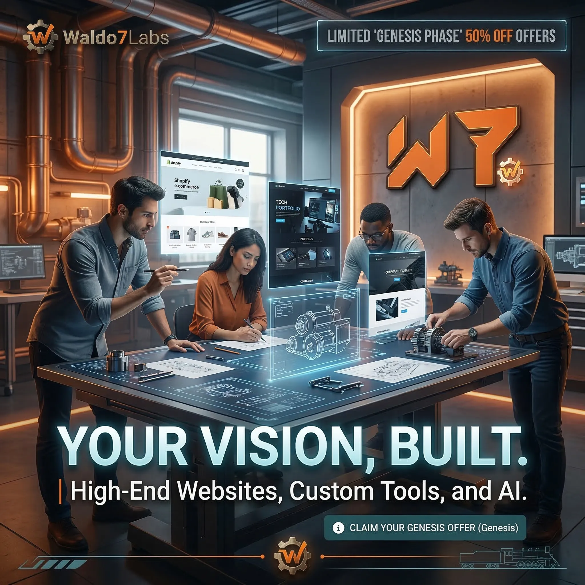 Waldo7Labs planning and vision building