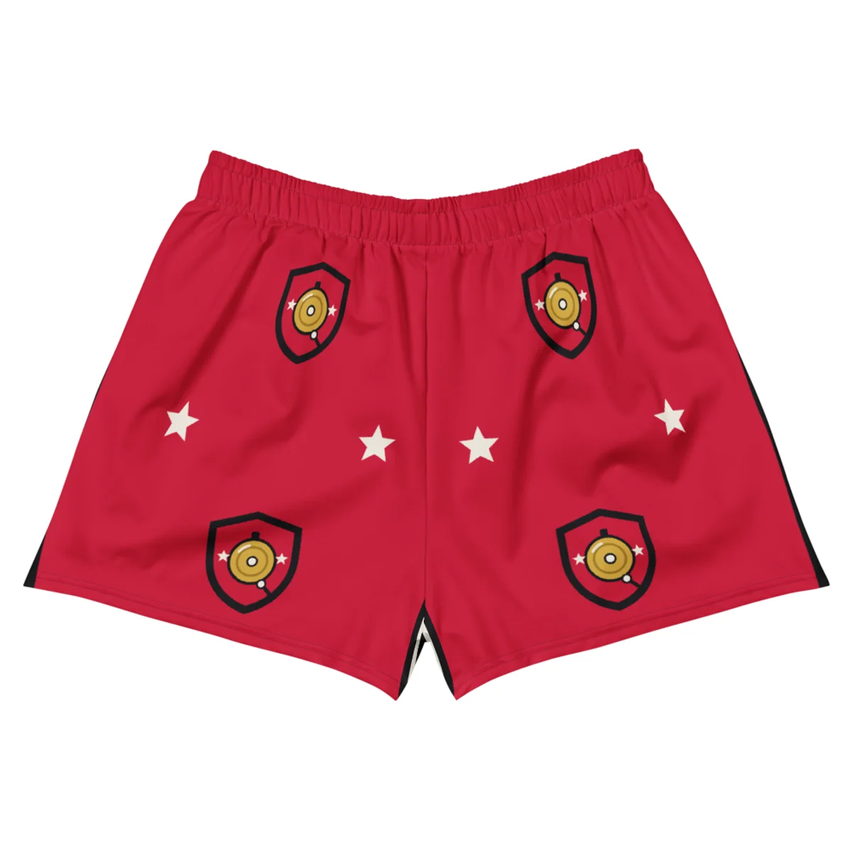 AOP Fight Shorts, Fight Red, back