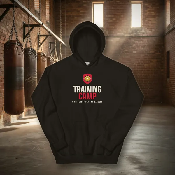 Training Camp Hoodie in a styled photo