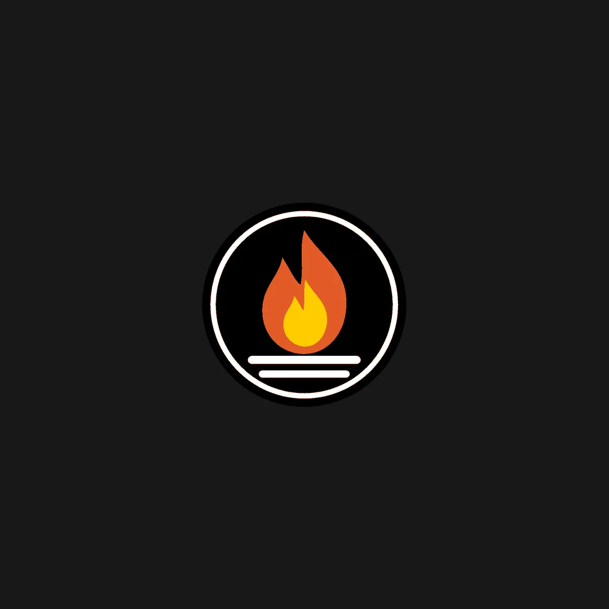 The Smoke Ring Trucker design on its own