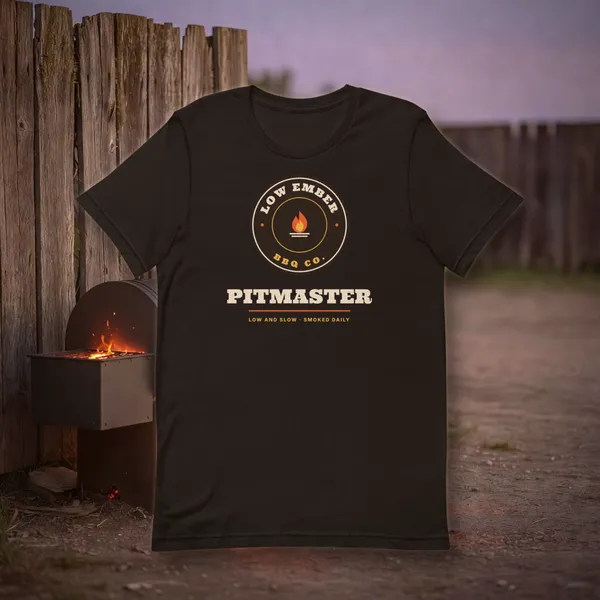 Pitmaster Tee in a styled photo