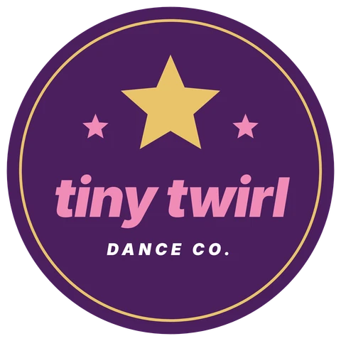 Tiny Twirl Dance Co. logo (made up for this demo)