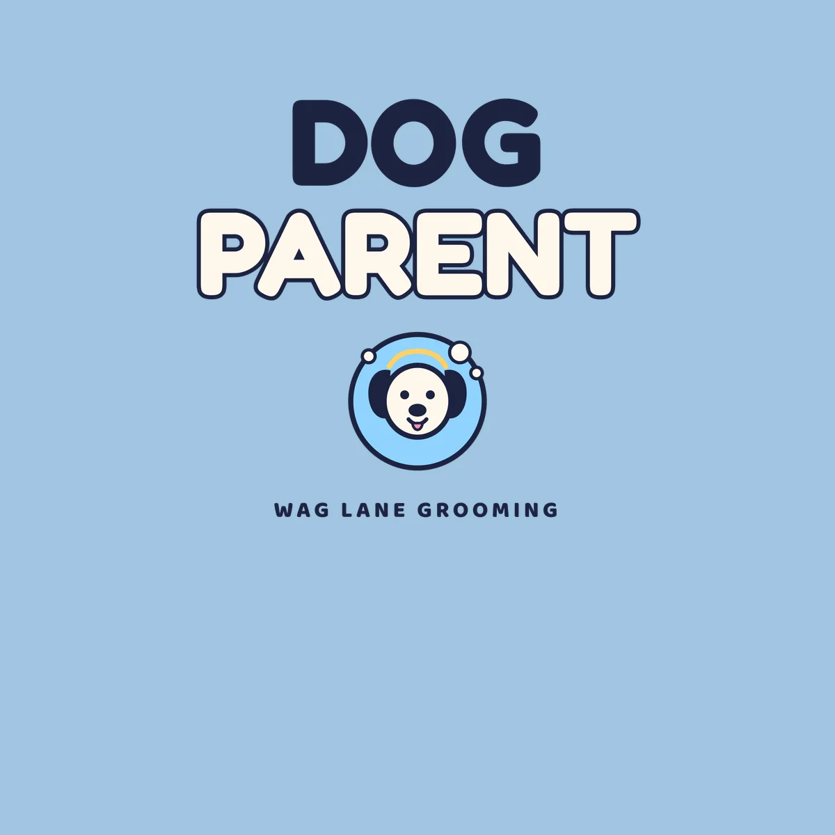 The Dog Parent Crewneck design on its own