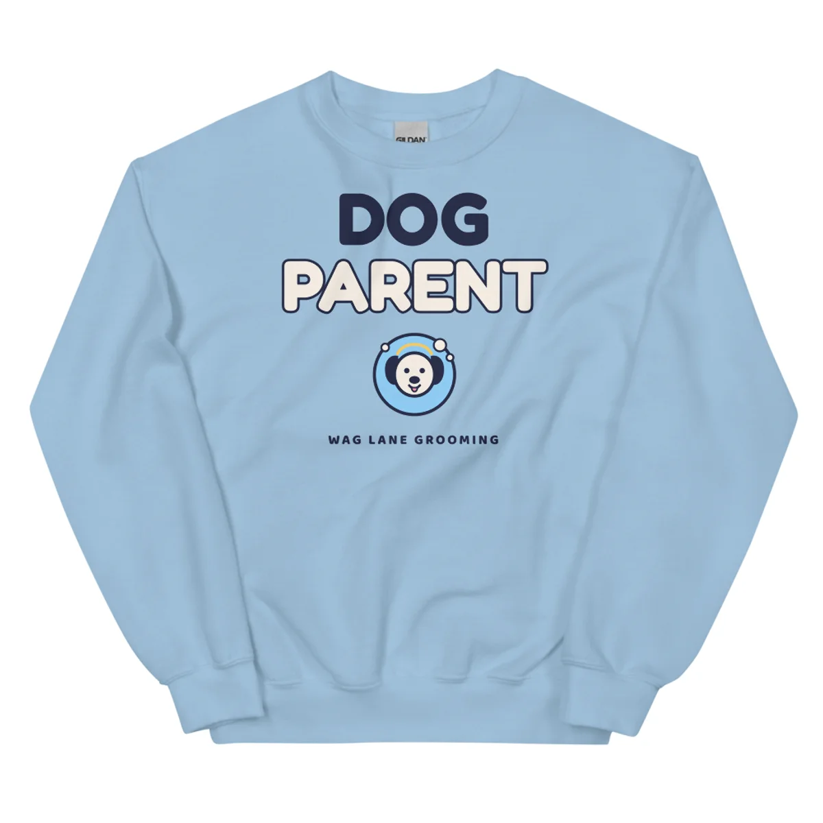Dog Parent Crewneck, Sky, front