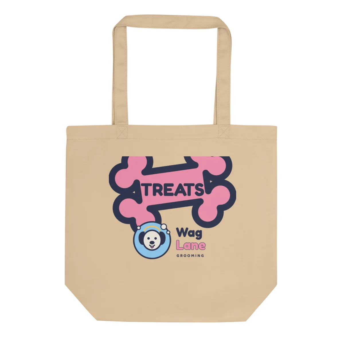 Treat Bag Tote, Oyster, front