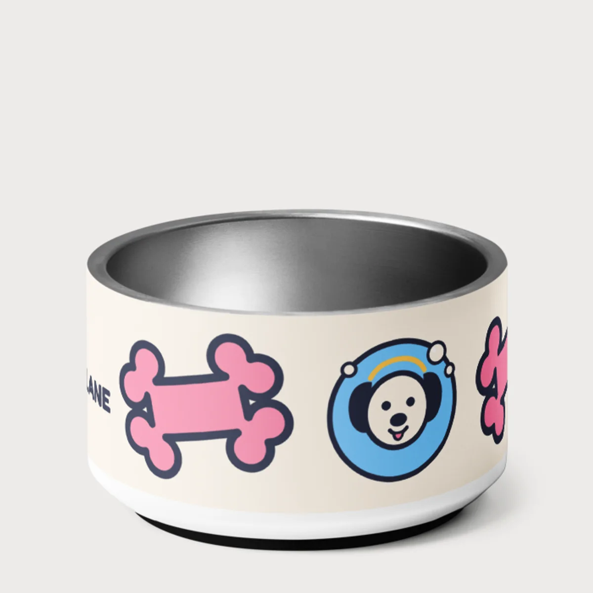 Close up of the Pet Bowl design