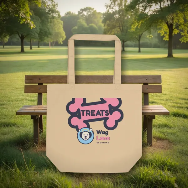 Treat Bag Tote in a styled photo