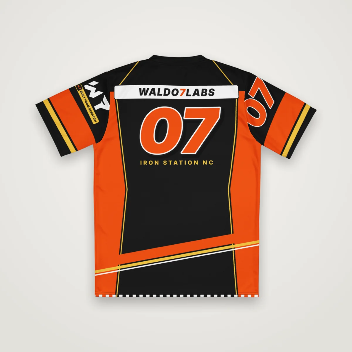 07 Moto Jersey, White, back