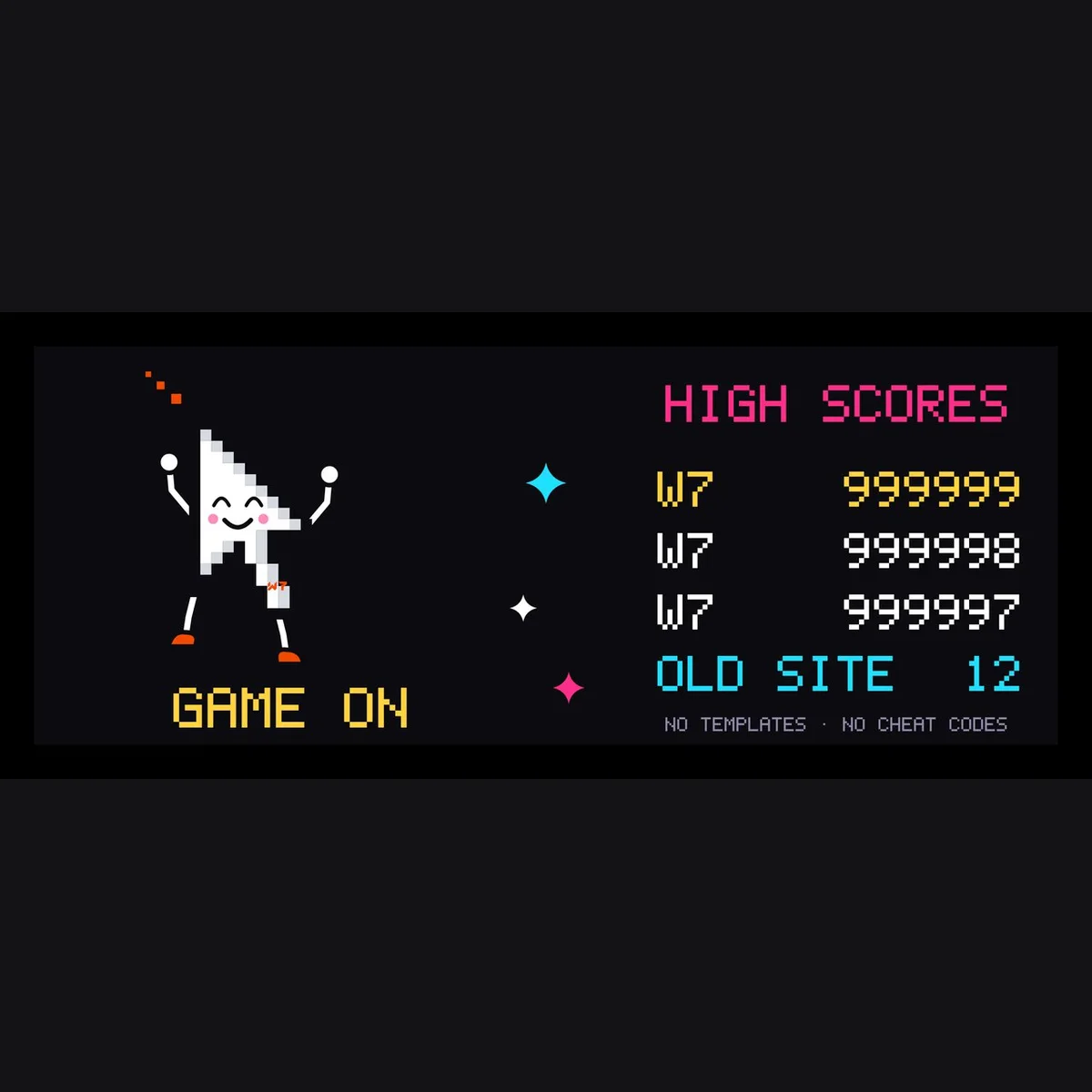 The High Scores Mug design on its own