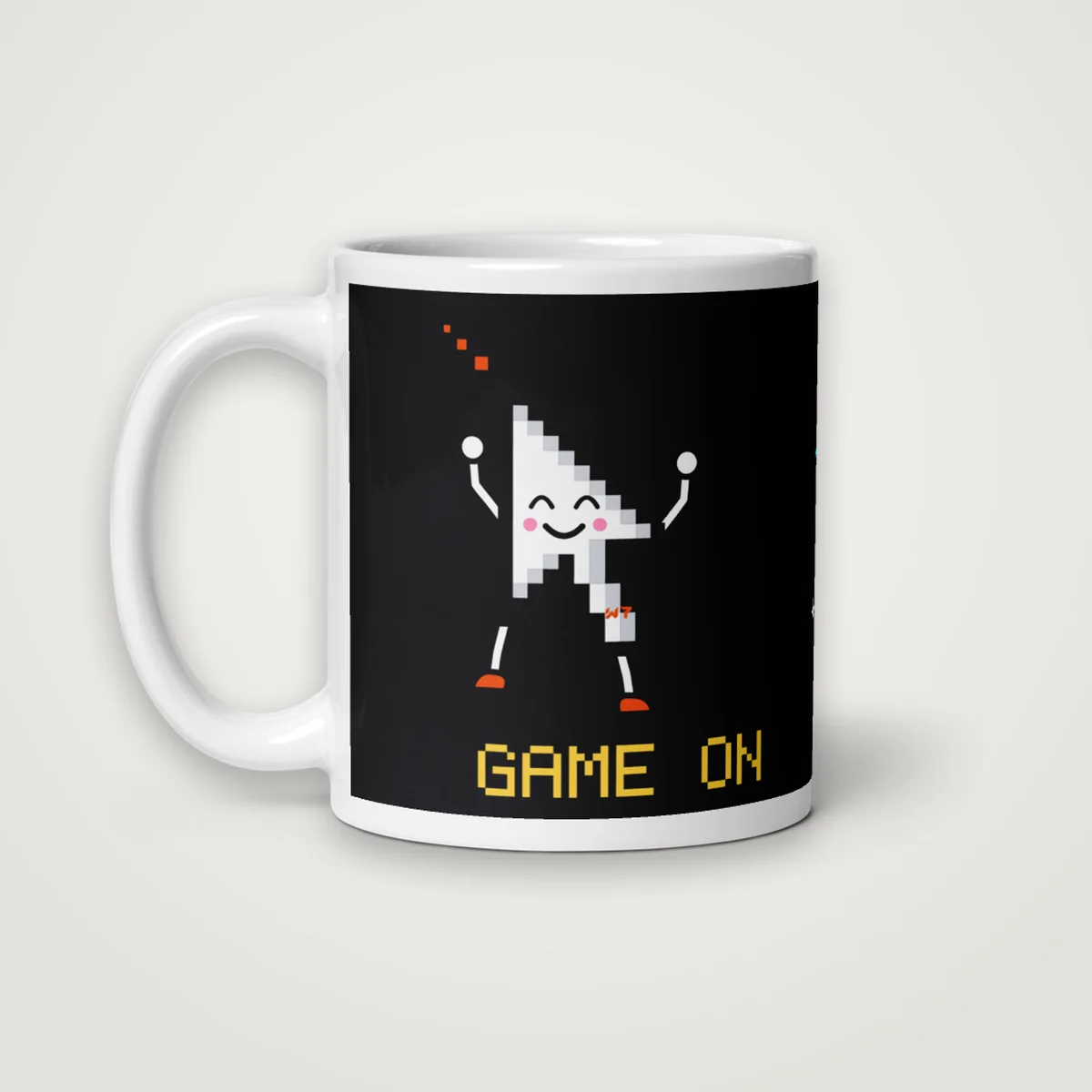 High Scores Mug, White, right side