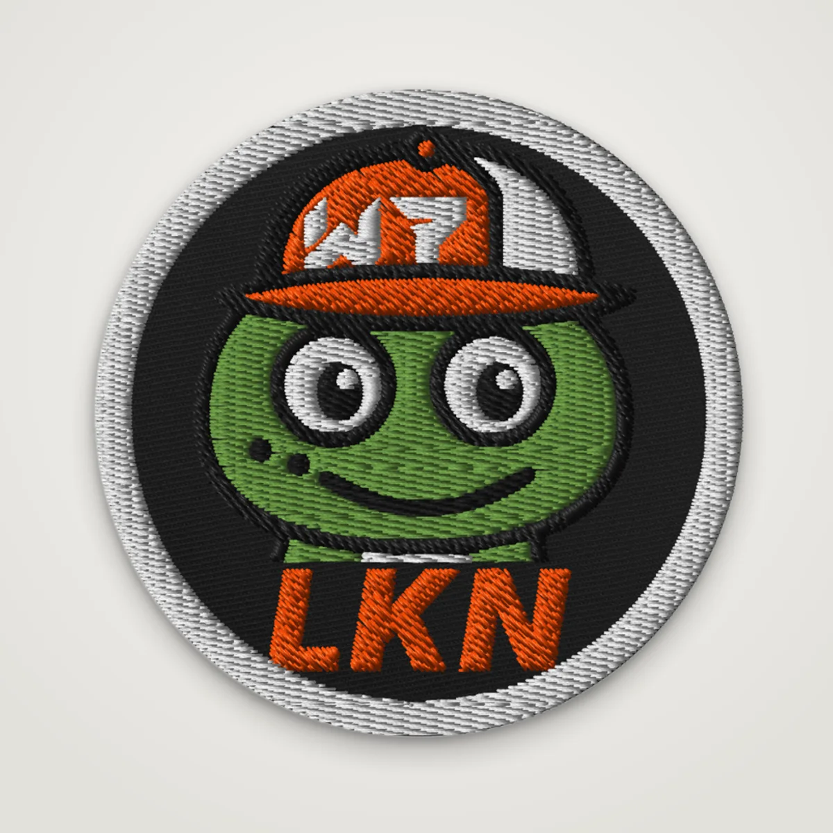 Normie Patch, Black, front