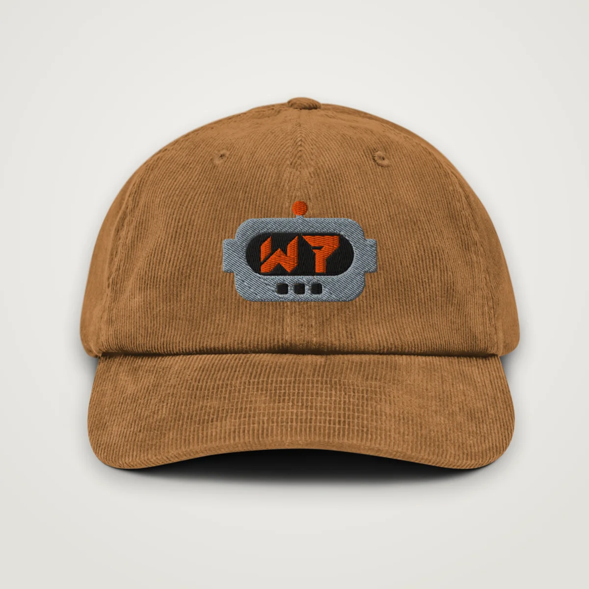Seven Corduroy Hat, Camel, front