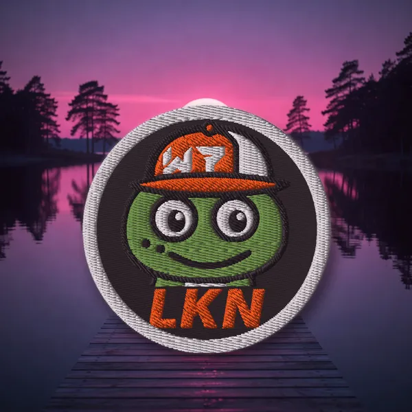 Normie Patch patch in a styled photo