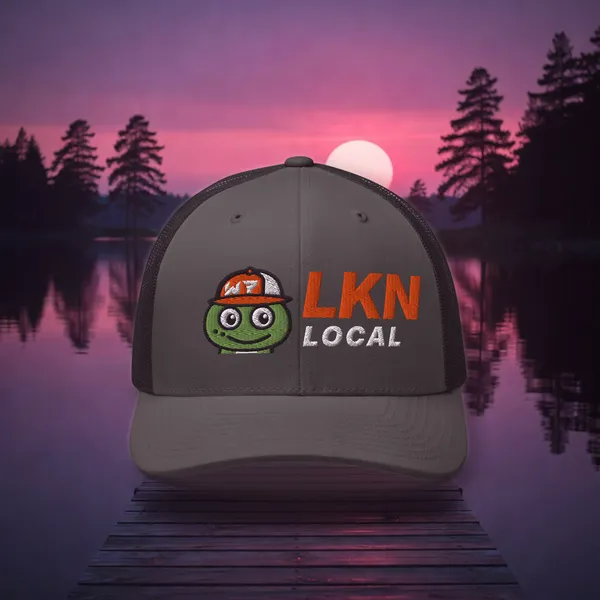Normie Trucker Hat trucker hat in a styled photo