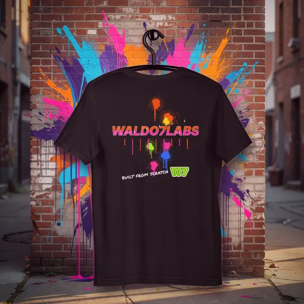 Graffiti Back Piece Tee t shirt in a styled photo