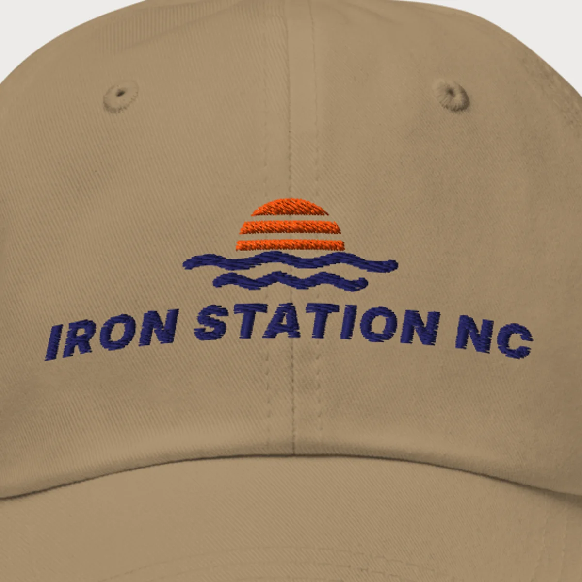 Close up of the Hometown Hat design