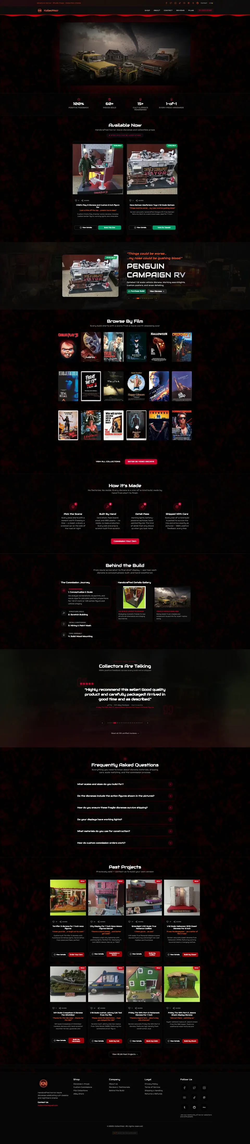 KollectNoir website
